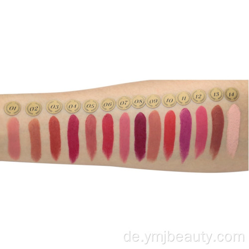 Private Label Luxury Vegan Make-up Kosmetischer Lippenstift